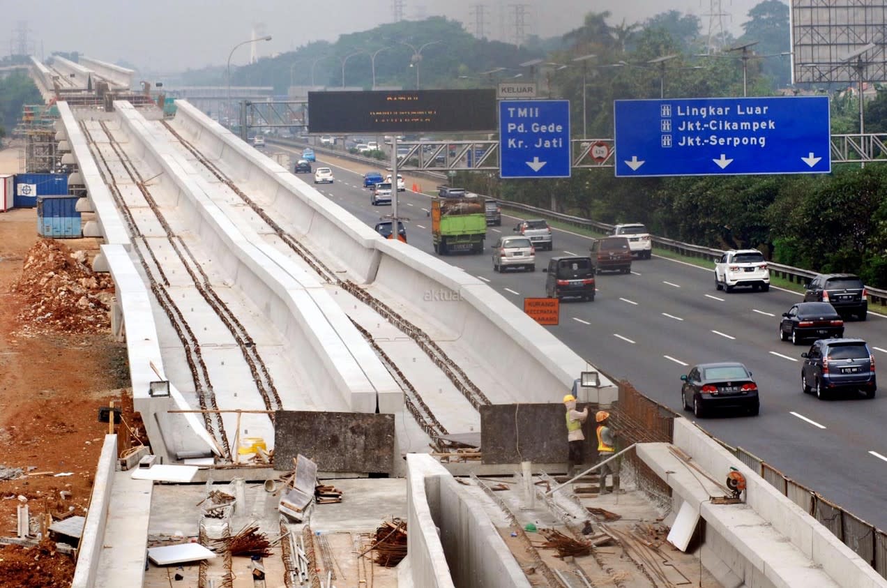 Berlanjutnya Proyek LRT  JABODEBEK Oleh PT Adhi Karya