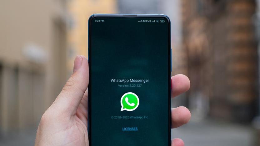 WhatsApp Messenger on Android phone