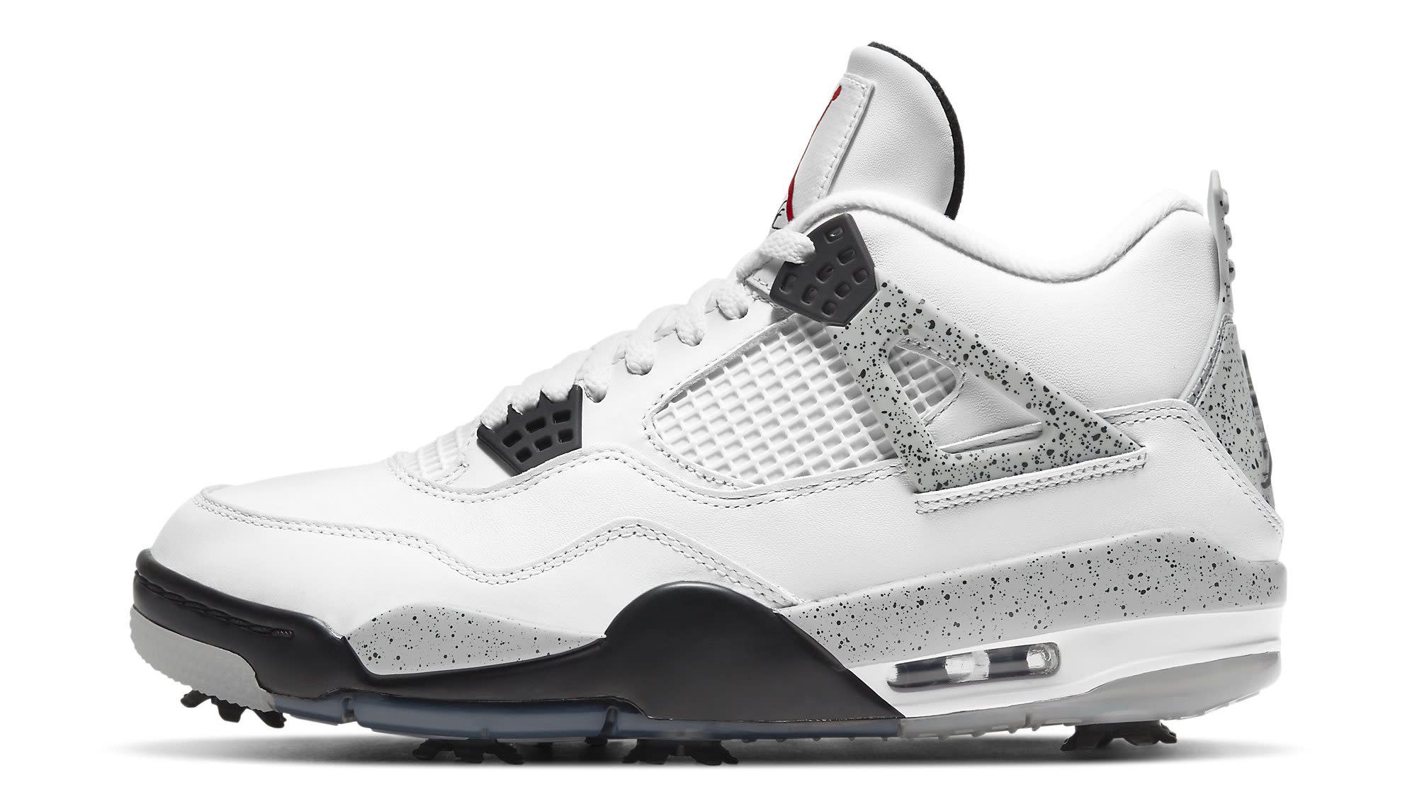 The Classic Air Jordan 4 ‘White Cement’ Is Releasing as a Golf Shoe