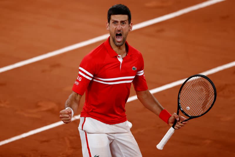 Tennis Djokovic Fights Off Berrettini To Set Up Nadal Semi Final - how to script a tennis game roblox