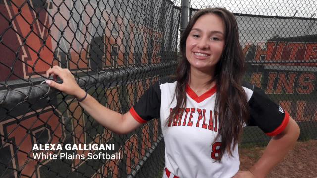 Alexa Galligani Westchester-Putnam Softball player of the year