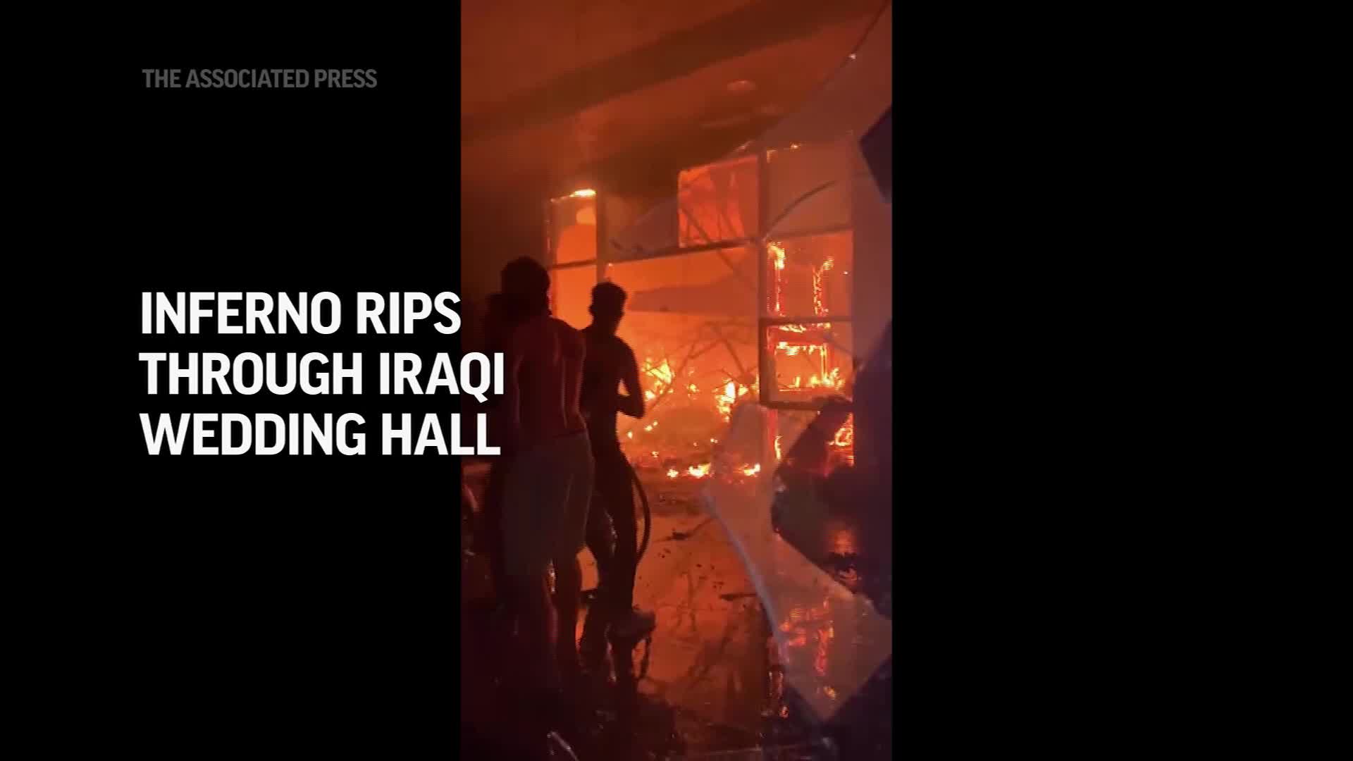 Fire rips through Iraqi wedding hall, killing around 100 in shock to  Christian community