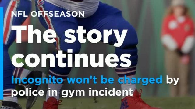 Report: Former Bills G Richie Incognito won't be charged by police in strange gym incident