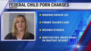 Former Missouri teacher’s aide charged in federal court with child sex crimes