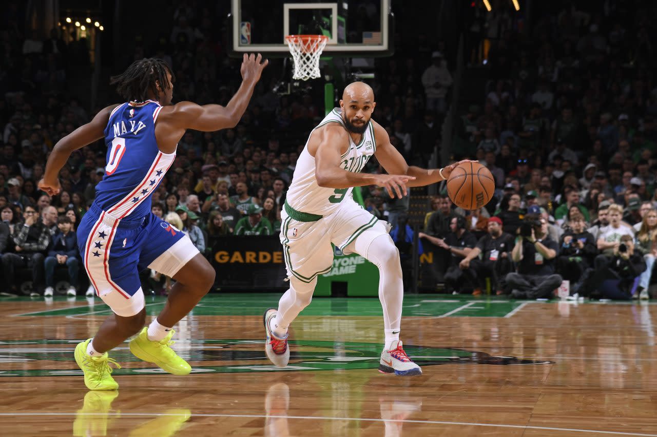 Celtics guard Derrick White gives update on potential contract extension