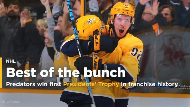 Predators top Capitals, win first ever Presidents’ Trophy