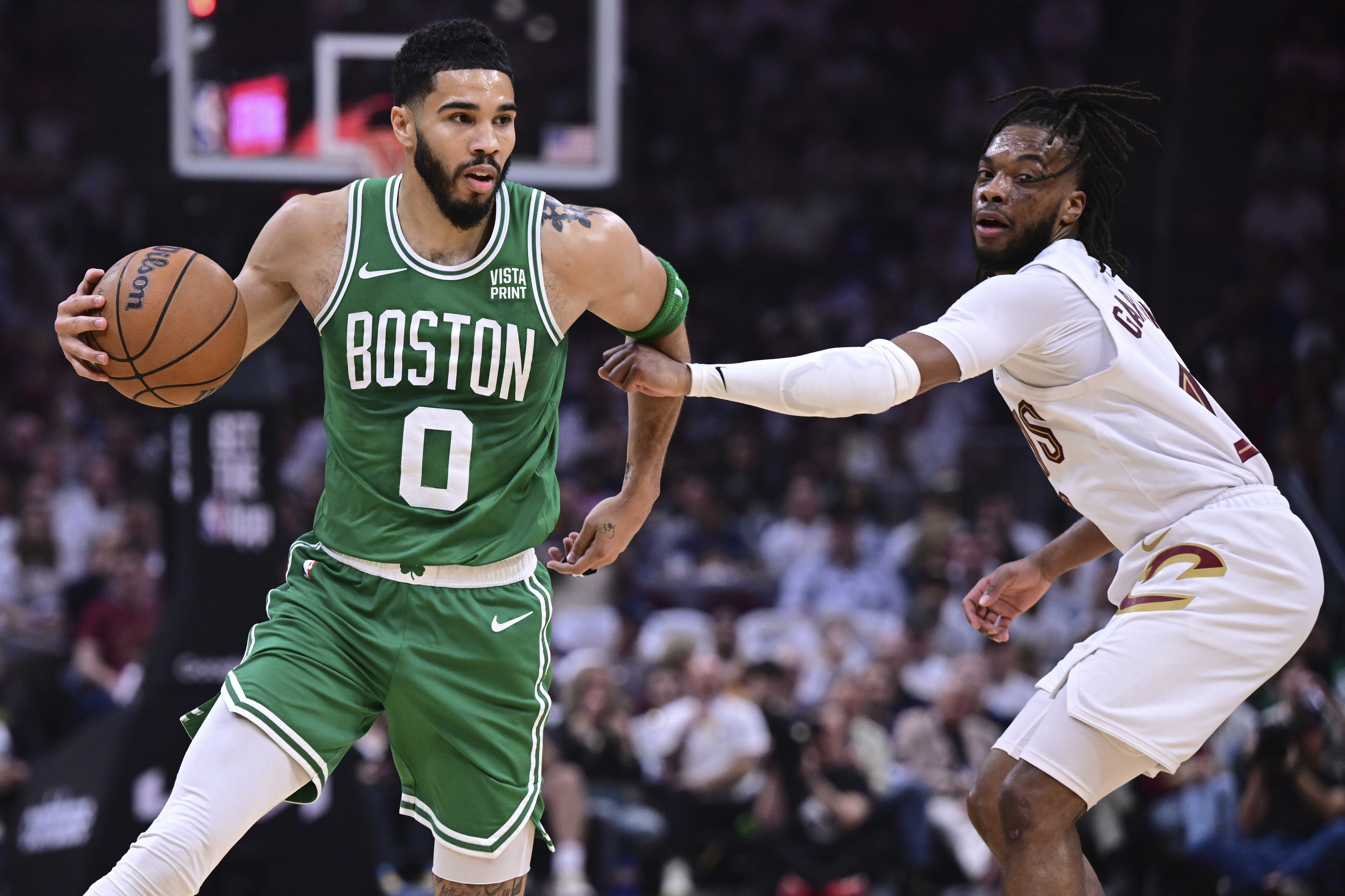 NBA playoffs: Celtics take 3-1 series lead over Cavs, who were missing Donovan Mitchell