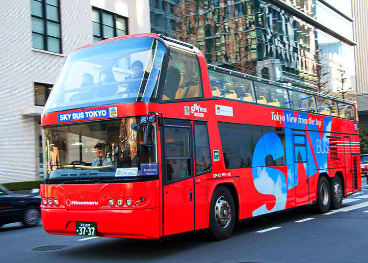 现东京的魅力新面貌!观光双层巴士SKYBUS精