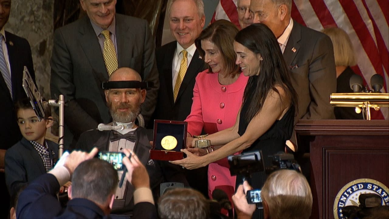 Steve Gleason: Former Saints player awarded Congressional Gold Medal -  Sports Illustrated