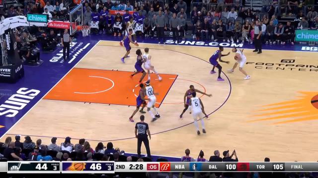 Collin Sexton with an and one vs the Phoenix Suns