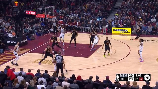 John Konchar with an assist vs the Cleveland Cavaliers