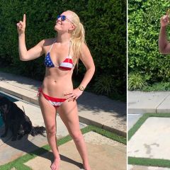 Lindsey Vonn's Boyfriend P.K. Subban Wore Her Bikini on the Fourth of July