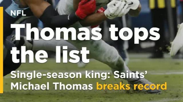 Michael Thomas has a record breaking day