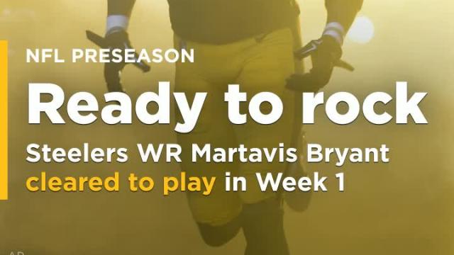 Steelers WR Martavis Bryant cleared to play in Week 1
