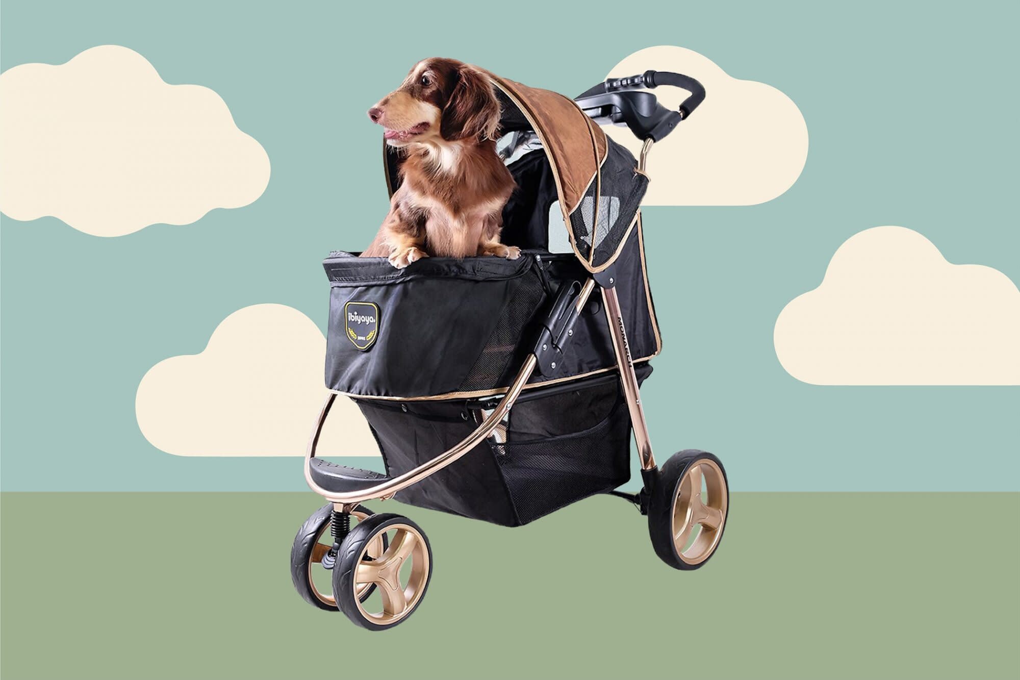 top paw dog stroller