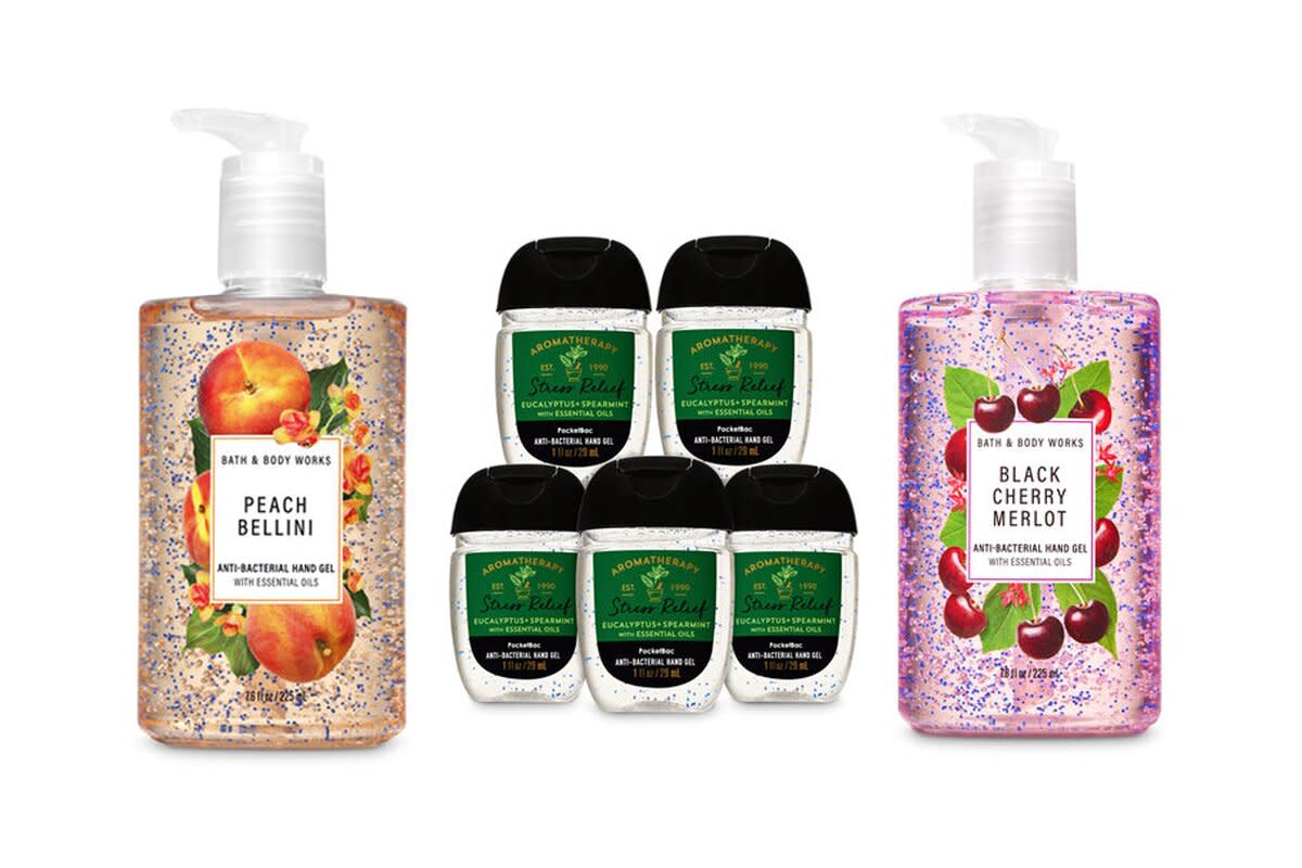 bath and body works eucalyptus and spearmint hand sanitizer