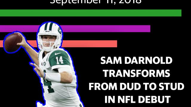 The Rush:  Sam Darnold transforms from dud to stud in NFL debut