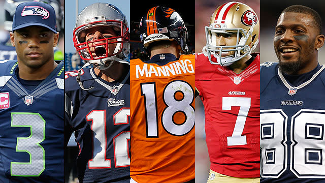 Five best-selling NFL jerseys