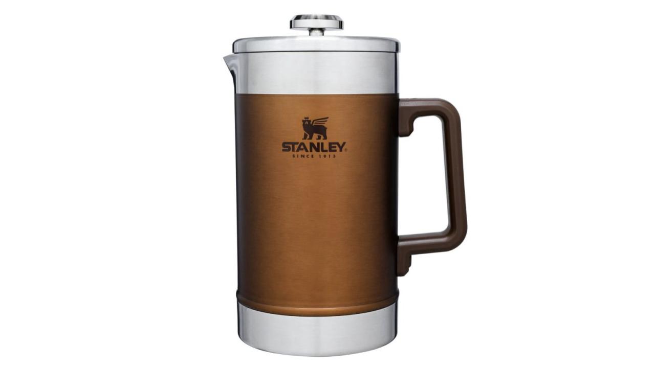 Stanley Adventure All-In-One Boil + Brew French Press 32 oz Stainless