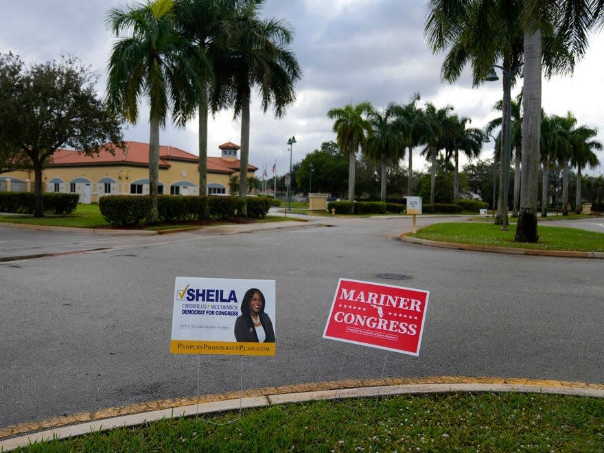 A Florida Republican who was defeated by 59 percentage points in a congressional..