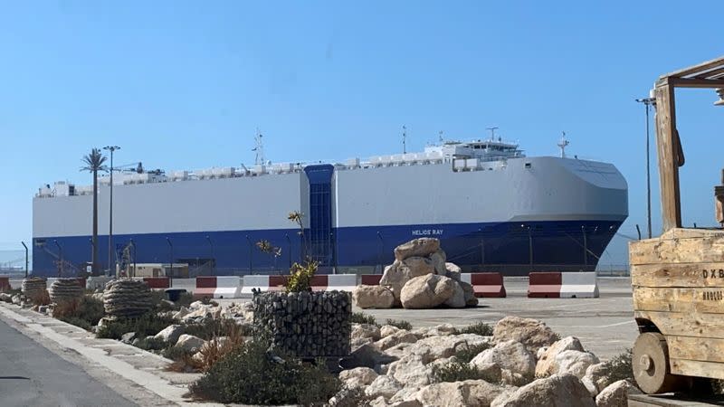 Israeli ship in Dubai for assessment after explosion