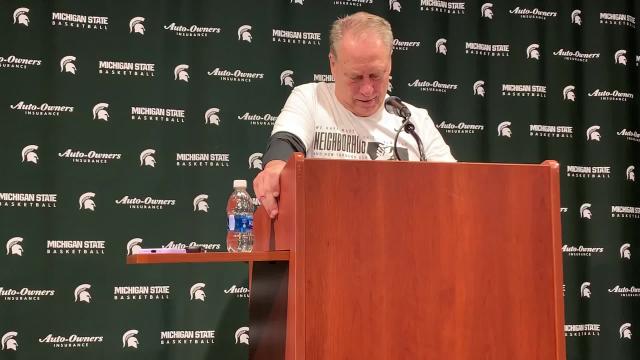 Michigan State basketball's Tom Izzo: We lost that game to Purdue in the first minute