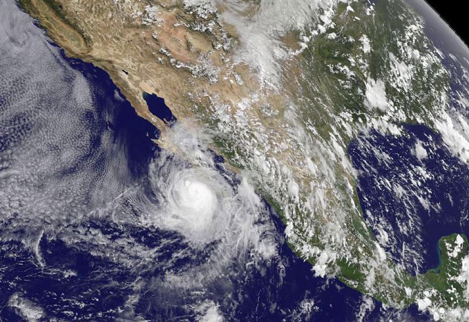 Mexico issues hurricane watch as Odile swirls in Pacific