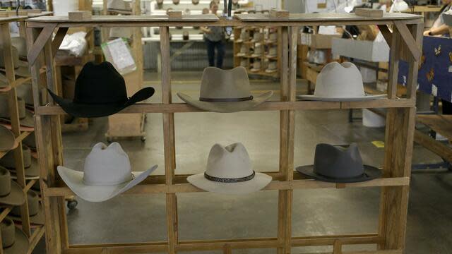 Stetson” cowboy hats in high demand as interest in Western wear soars