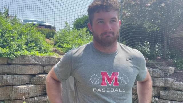 Iowa native Calvin Harris prepares for the MLB Draft