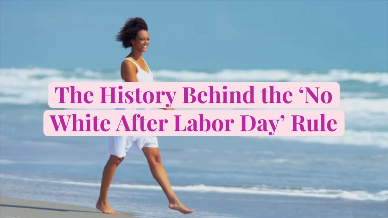 Why You Can't Wear White After Labor Day