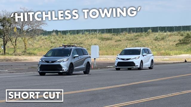 Toyota demonstrates ‘hitchless towing’