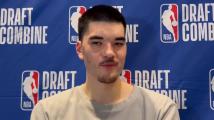 Video: Everything Purdue basketball’s Zach Edey said Tuesday at NBA combine in Chicago