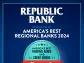 Republic Bank named to Newsweek’s America’s Best Regional Banks and Credit Unions 2024