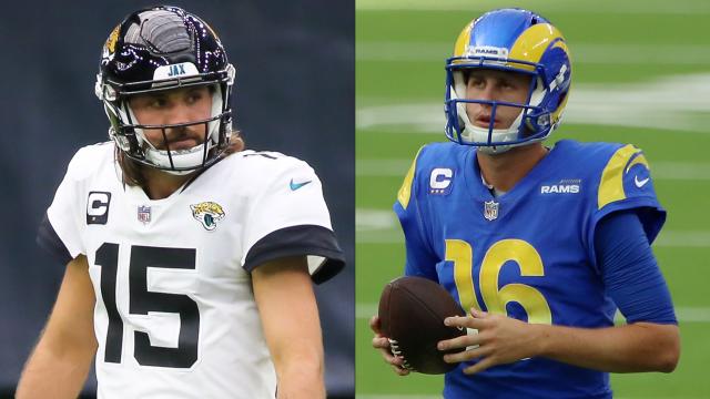 Fantasy Faceoff Week 6 - Gardner Minshew vs. Jared Goff