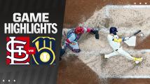 Cardinals vs. Brewers Highlights