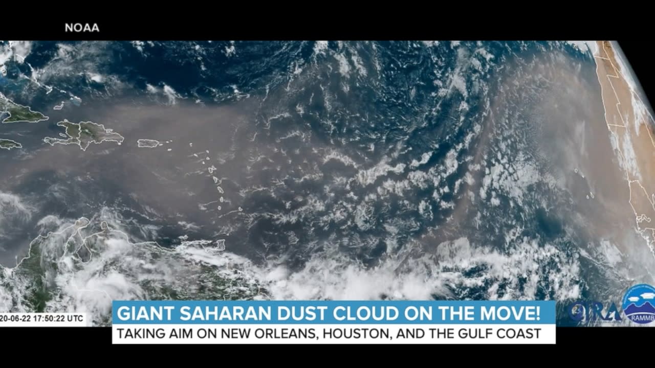 Have you seen the haze? Saharan Dust arrives in Central Florida