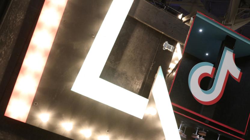 A display for short-form social media video hosting service TikTok is seen at the Collision conference in Toronto, Ontario, Canada June 23, 2022. Picture taken June 23, 2022. REUTERS/Chris Helgren