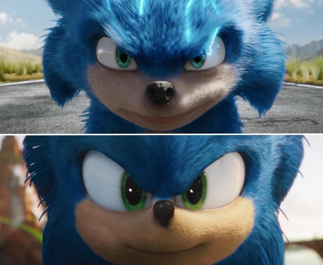 What Changed? Old Vs. New “Sonic the Hedgehog” Movie Designs