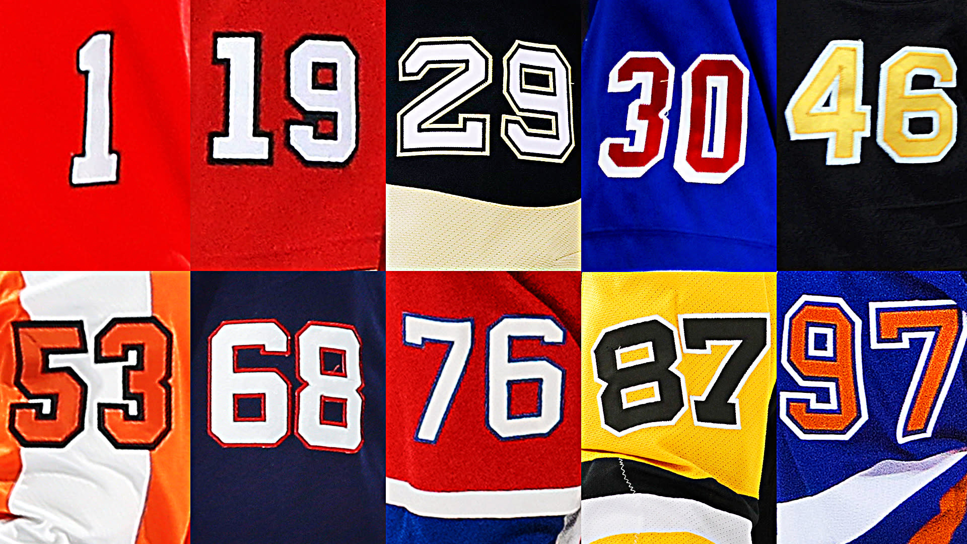 jersey numbers