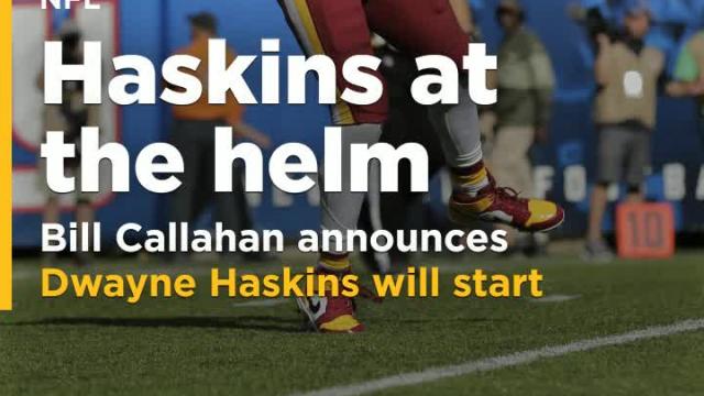 Haskins at the helm