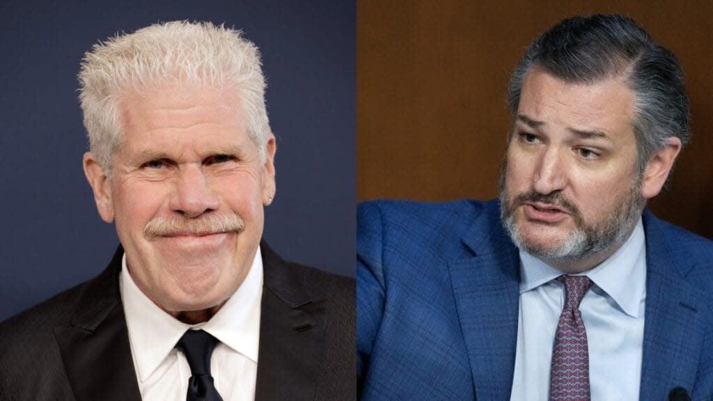 Ron Perlman fustige Ted Cruz à propos de Kitangi Brown Jackson et lui demande : « Allez-y par vous-même »