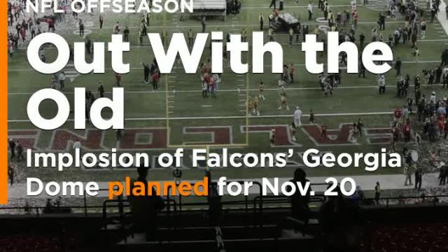 Implosion of Falcons' Georgia Dome planned for Nov. 20