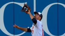 Colton Cowser's leaping catch