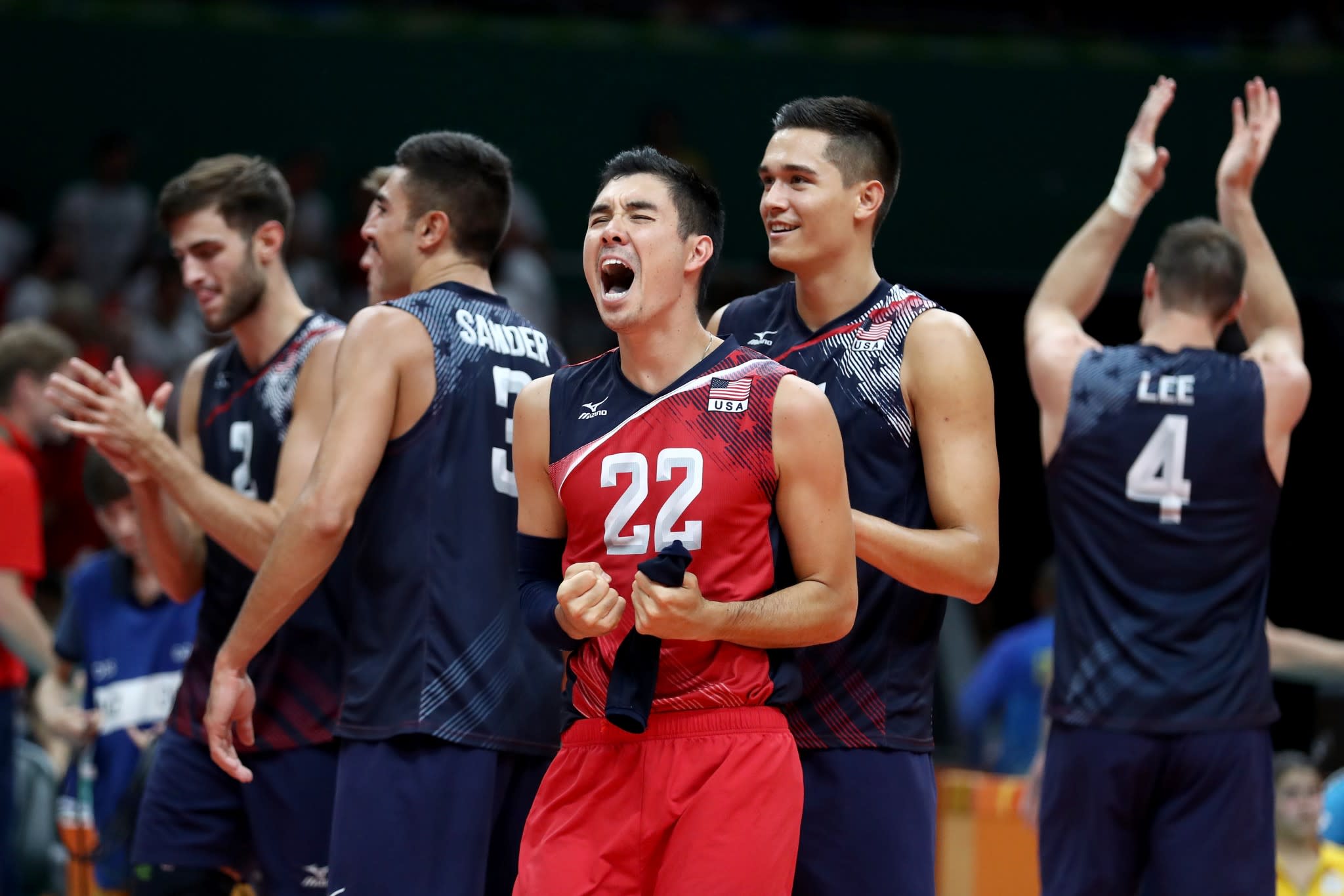 U.S. men's volleyball The best comeback story going at these Rio Games