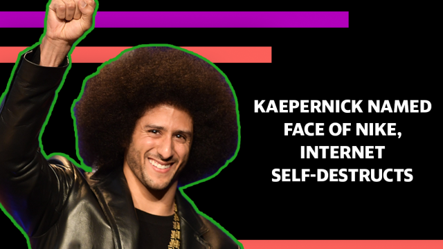 The Rush: Kaepernick Named Face of Nike, Internet Self-Destructs