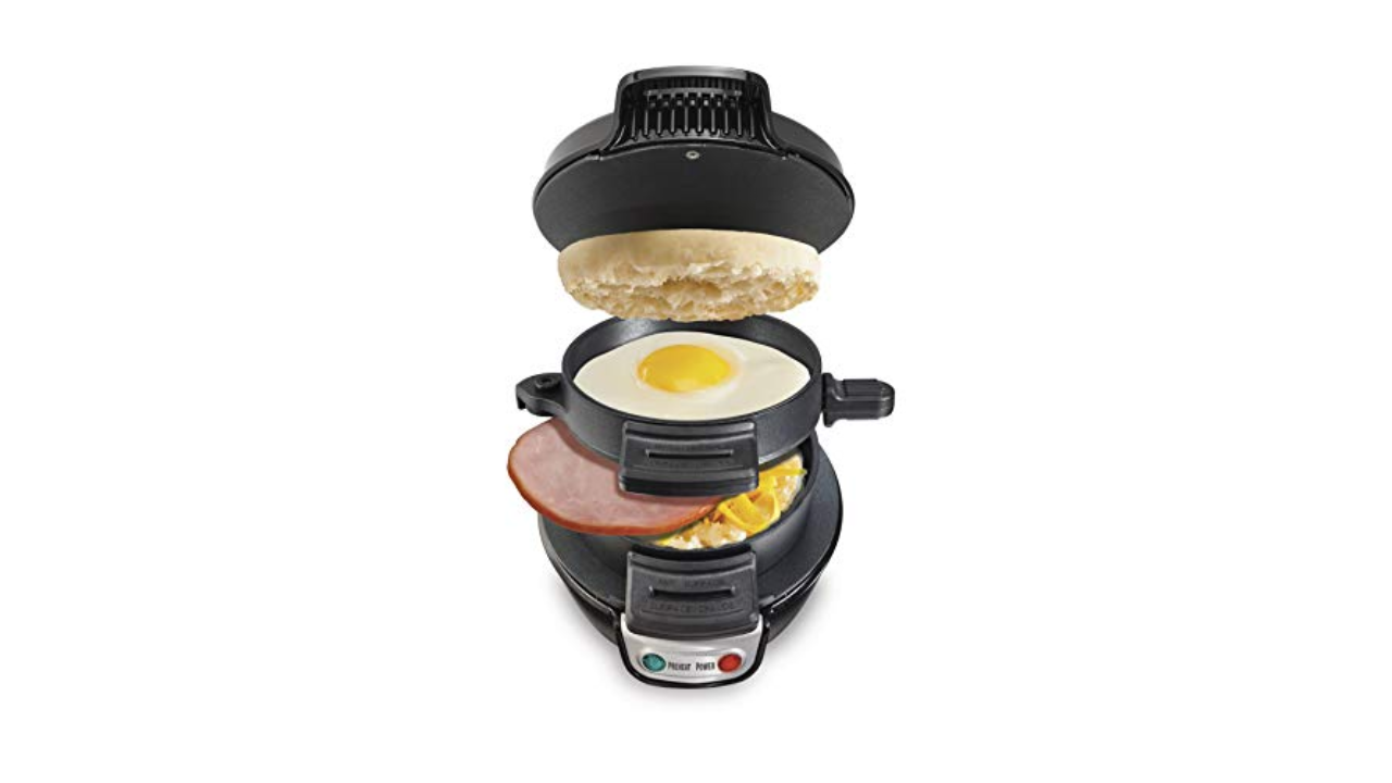 Hamilton Beach Breakfast Sandwich Maker (25477) Black 25477