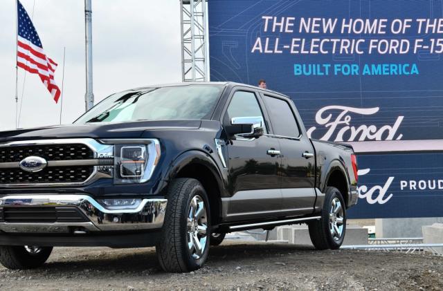 DEARBORN, MI. Sept. 17, 2020 Ford announces an even deeper commitment to American manufacturing, celebrating the production start of the all-new F-150 at the historic Rouge Complex and unveiling the all-new Rouge Electric Vehicle Center where it will build the all-electric F-150 by mid-2022. Ford begins production of all-new Ford F-150 pickup, on sale at dealers starting in November. Fordâs $700 million investment in the historic Rouge Complex includes a new high-tech manufacturing home for its all-electric F-150 due out in mid-2022. New study by Boston Consulting Group finds the best-selling F-Series pickup contributes approximately 500,000 jobs to the U.S. economy. Photo by: Sam VarnHagen.