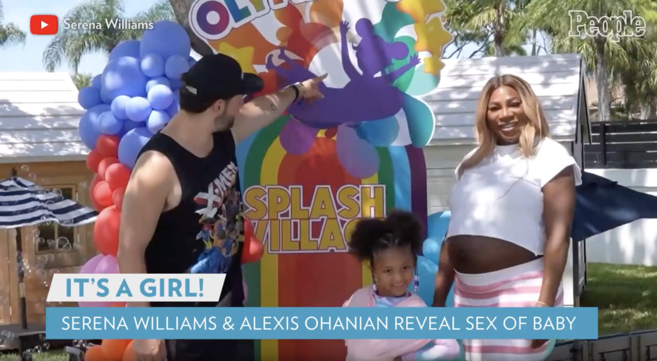 Pregnant Serena Williams and Husband Alexis Ohanian Reveal Sex of Second  Baby — with a Drone Display!