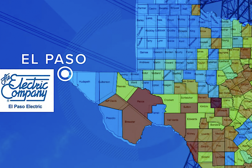 The parts of Texas that are not on the ERCOT power grid appear to withstand the freezing point with few interruptions