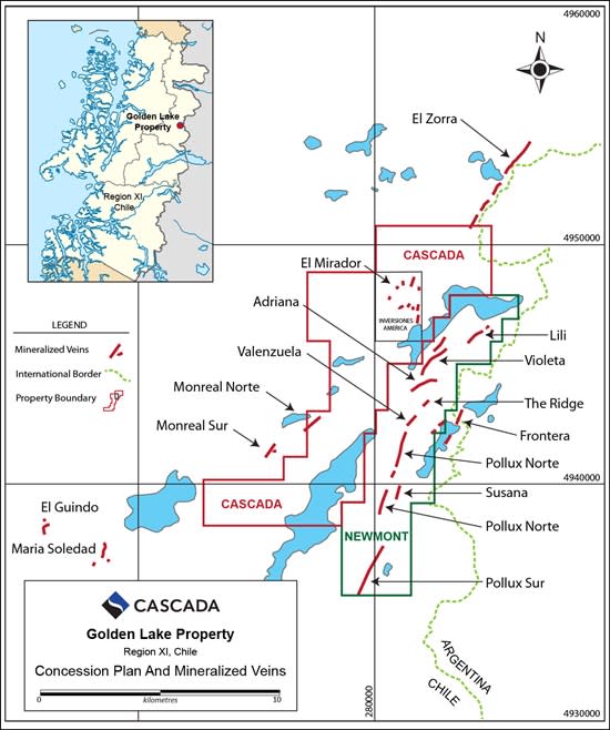 Cascada adquiere la propiedad Golden Lake en el sur de Chile